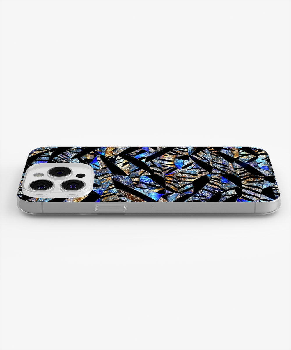 Latest 3rd-Generation Crystal Tough Glossy Tiger Stripes iPhone Case (MagSafe-Compatible)