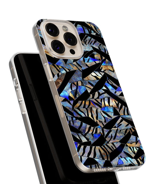 Latest 3rd-Generation Crystal Tough Glossy Tiger Stripes iPhone Case (MagSafe-Compatible)