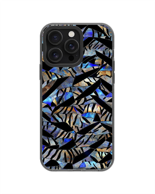 Latest 3rd-Generation Pop Tough Matte Tiger Stripes iPhone Case (MagSafe-Compatible) [Back Cover Only]