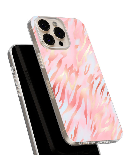 Latest 3rd-Generation Crystal Tough Glossy Tiger Stripes iPhone Case (MagSafe-Compatible)