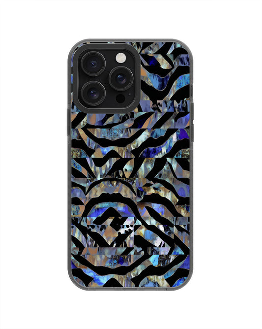 Latest 3rd-Generation Pop Tough Matte Tiger Stripes iPhone Case (MagSafe-Compatible) [Back Cover Only]