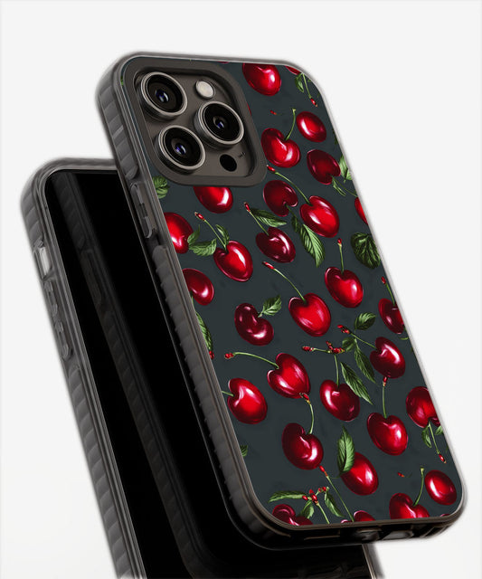 Latest 3rd-Generation Pop Tough Matte Cherries iPhone Case (MagSafe-Compatible)