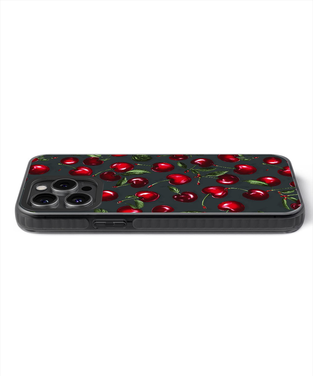 Latest 3rd-Generation Pop Tough Matte Cherries iPhone Case (MagSafe-Compatible)