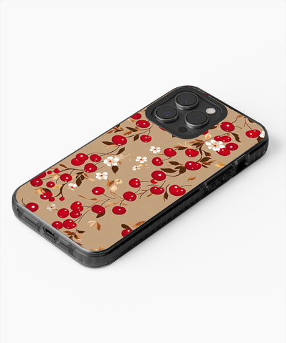 Latest 3rd-Generation Pop Tough Matte Cherries iPhone Case (MagSafe-Compatible)