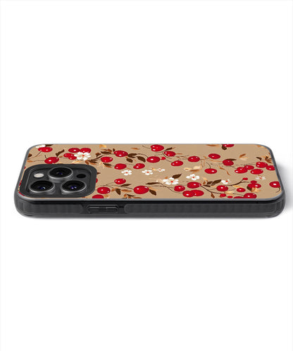 Latest 3rd-Generation Pop Tough Matte Cherries iPhone Case (MagSafe-Compatible)