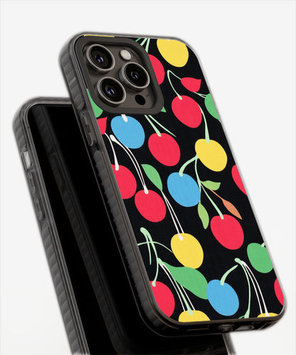 Latest 3rd-Generation Pop Tough Matte Cherries iPhone Case (MagSafe-Compatible)