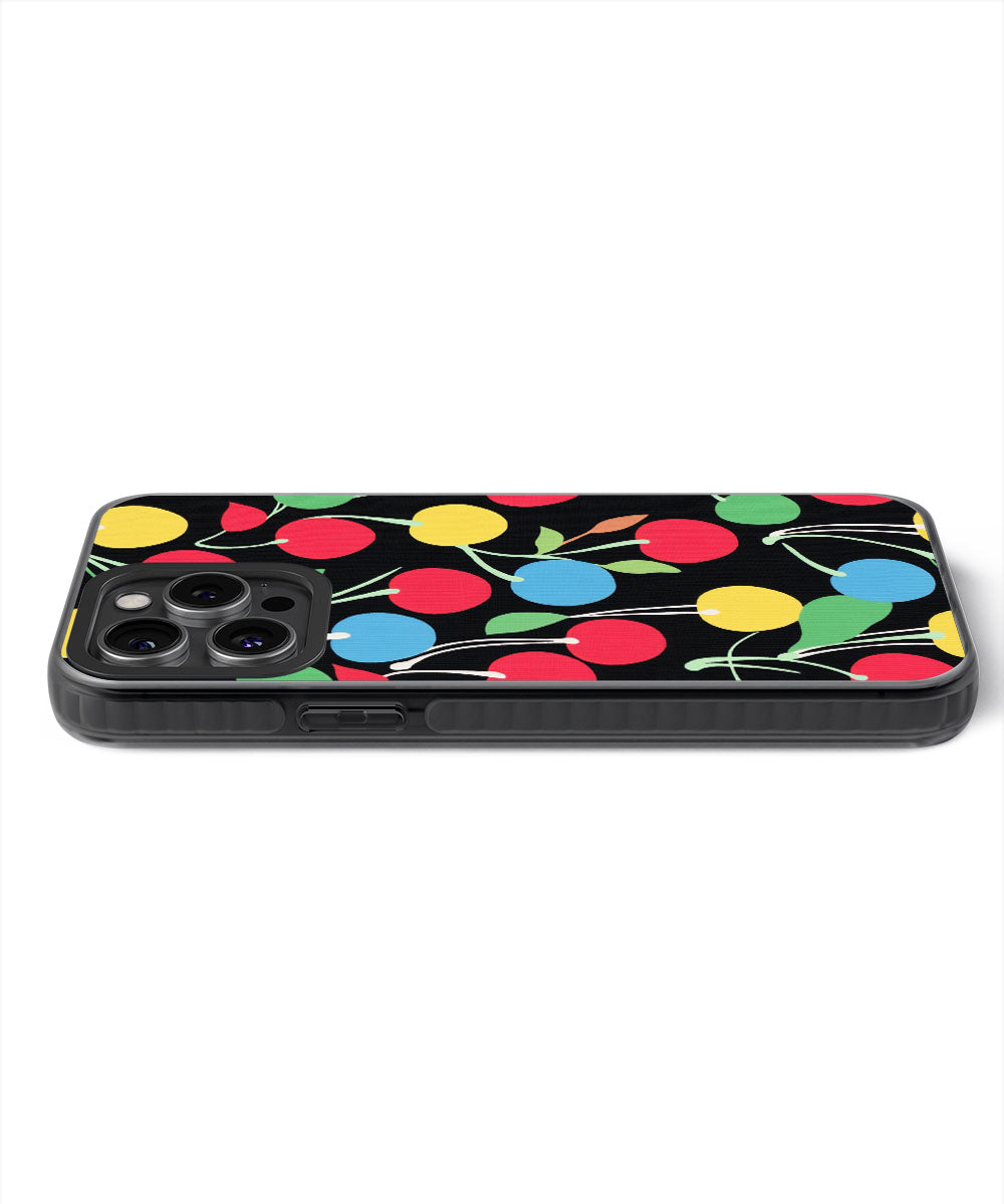 Latest 3rd-Generation Pop Tough Matte Cherries iPhone Case (MagSafe-Compatible)