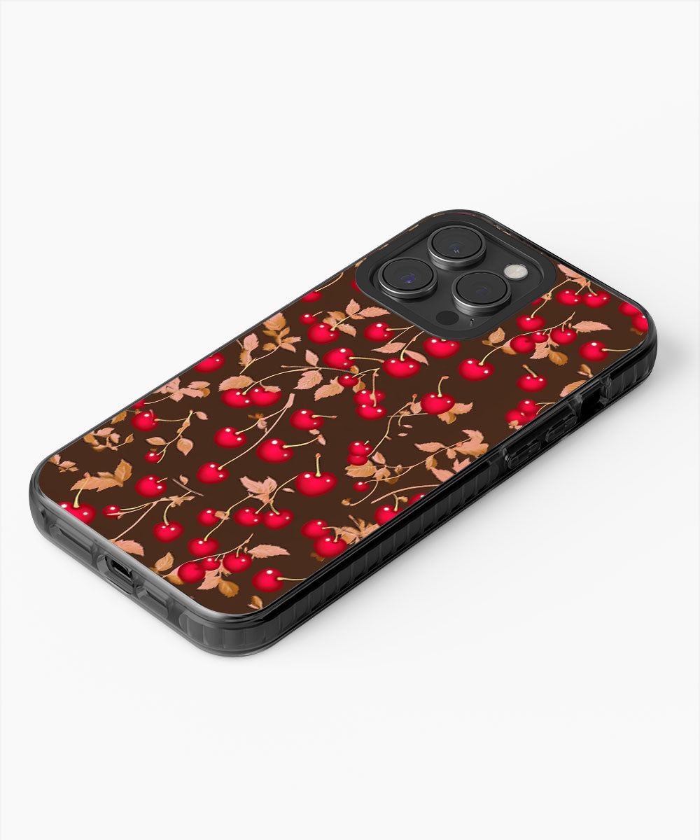 Latest 3rd-Generation Pop Tough Matte Cherries iPhone Case (MagSafe-Compatible)