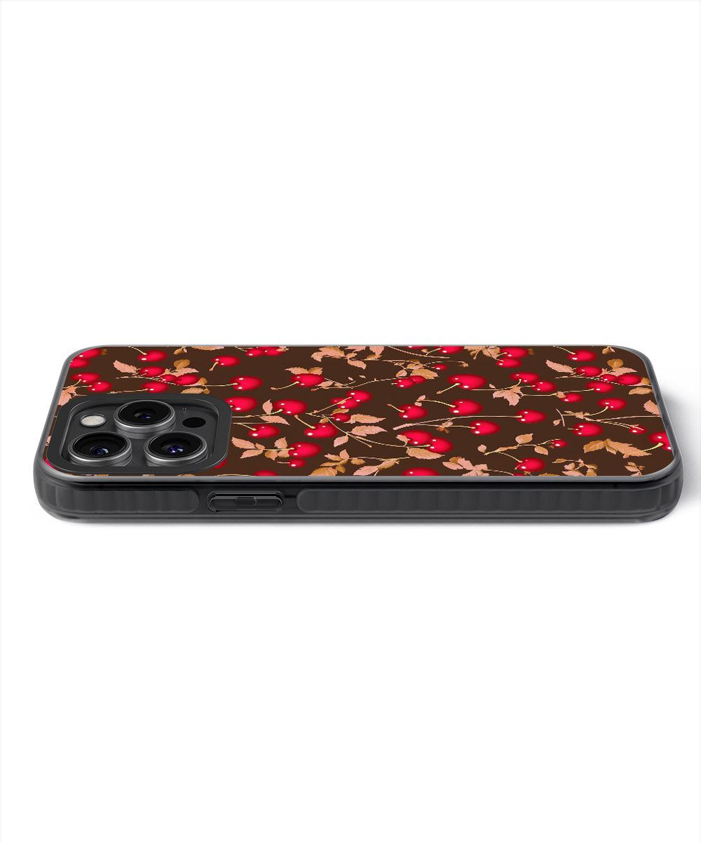 Latest 3rd-Generation Pop Tough Matte Cherries iPhone Case (MagSafe-Compatible)