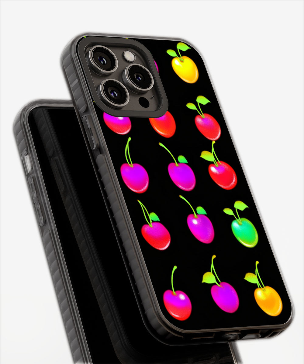 Latest 3rd-Generation Pop Tough Matte Cherries iPhone Case (MagSafe-Compatible)