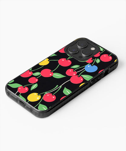 Latest 3rd-Generation Pop Tough Matte Cherries iPhone Case (MagSafe-Compatible)