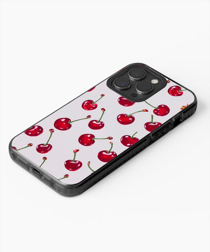 Latest 3rd-Generation Pop Tough Matte Cherries iPhone Case (MagSafe-Compatible)