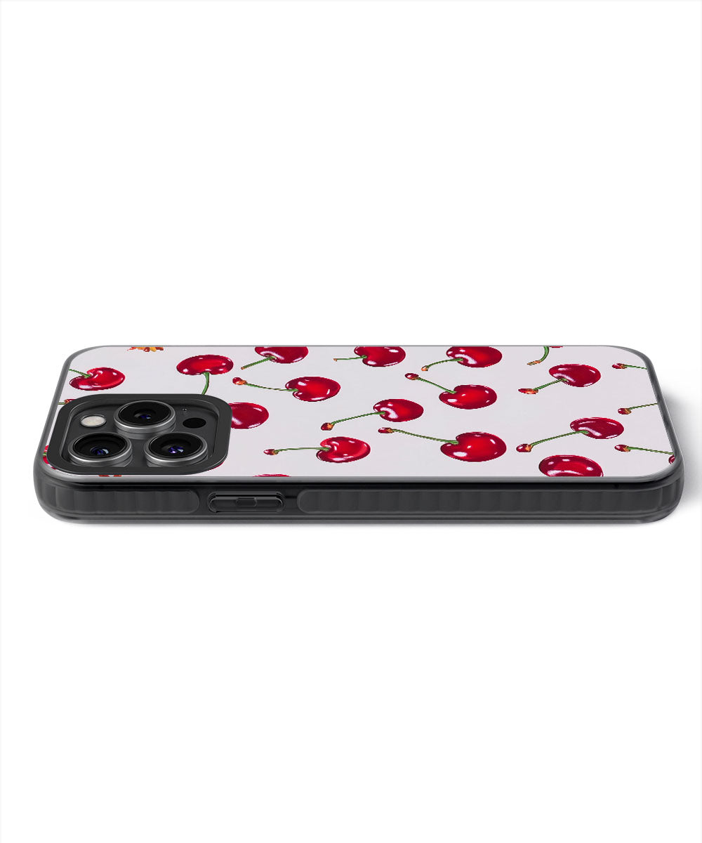 Latest 3rd-Generation Pop Tough Matte Cherries iPhone Case (MagSafe-Compatible)