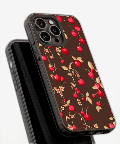 Latest 3rd-Generation Pop Tough Matte Cherries iPhone Case (MagSafe-Compatible)