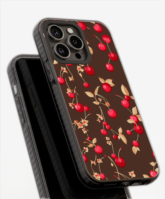 Latest 3rd-Generation Pop Tough Matte Cherries iPhone Case (MagSafe-Compatible)