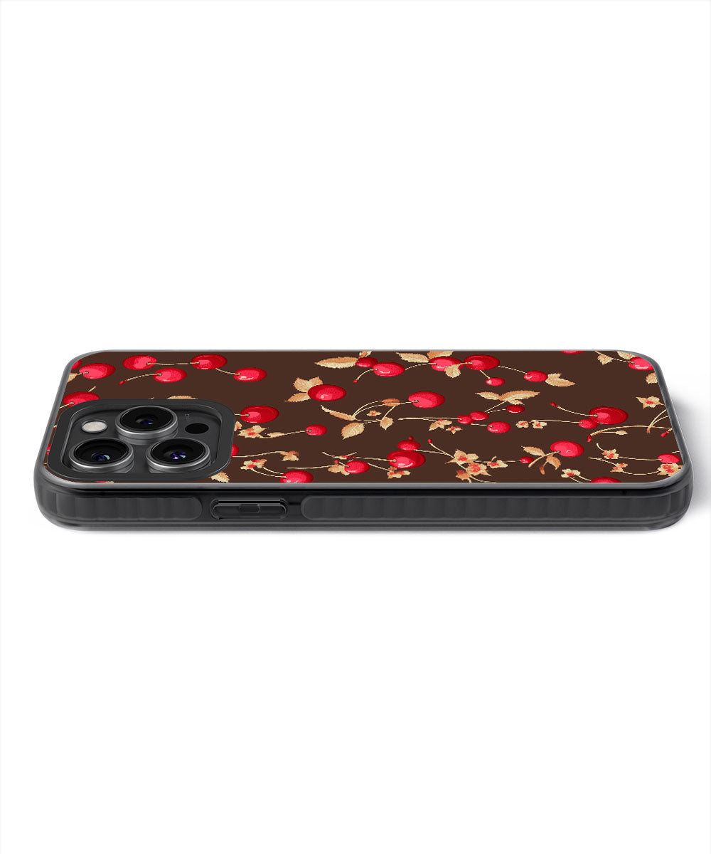 Latest 3rd-Generation Pop Tough Matte Cherries iPhone Case (MagSafe-Compatible)