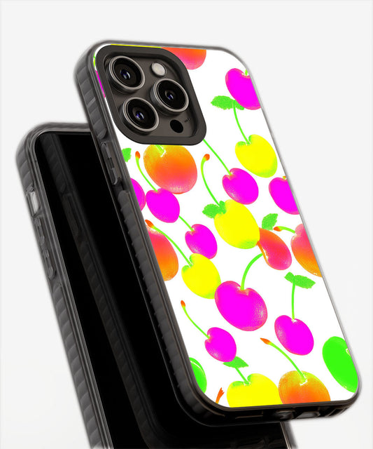 Latest 3rd-Generation Pop Tough Matte Cherries iPhone Case (MagSafe-Compatible)