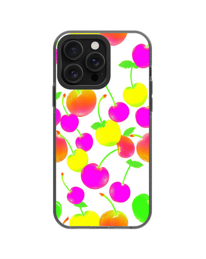 Latest 3rd-Generation Pop Tough Matte Cherries iPhone Case (MagSafe-Compatible)