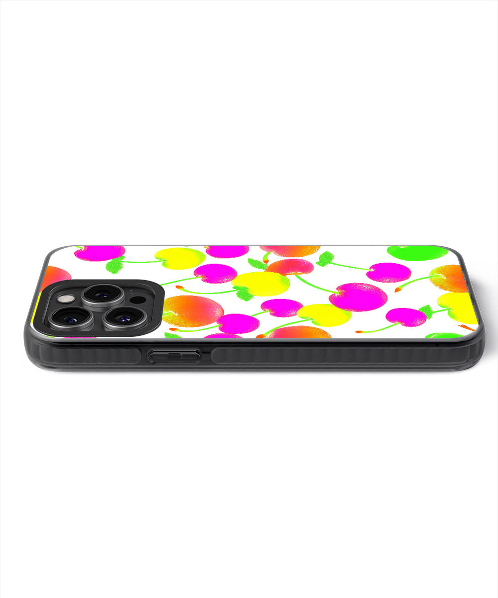Latest 3rd-Generation Pop Tough Matte Cherries iPhone Case (MagSafe-Compatible)