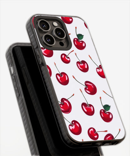 Latest 3rd-Generation Pop Tough Matte Cherries iPhone Case (MagSafe-Compatible)