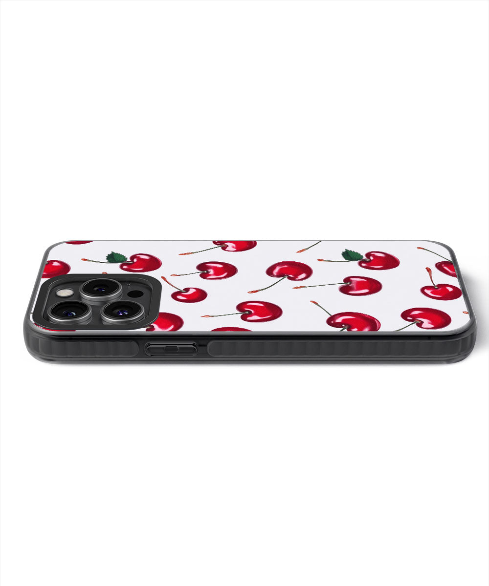 Latest 3rd-Generation Pop Tough Matte Cherries iPhone Case (MagSafe-Compatible)