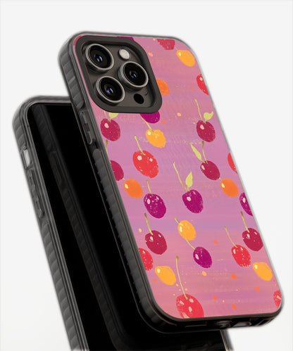 Latest 3rd-Generation Pop Tough Matte Cherries iPhone Case (MagSafe-Compatible)
