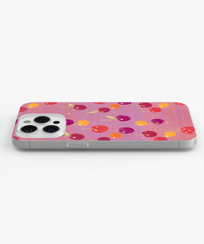 Latest 3rd-Generation Crystal Tough Glossy Cherries iPhone Case (MagSafe-Compatible)