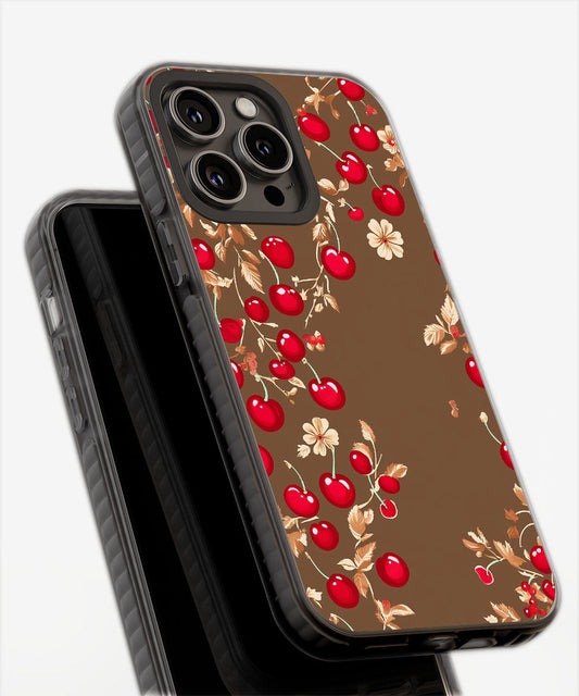 Latest 3rd-Generation Pop Tough Matte Cherries iPhone Case (MagSafe-Compatible)