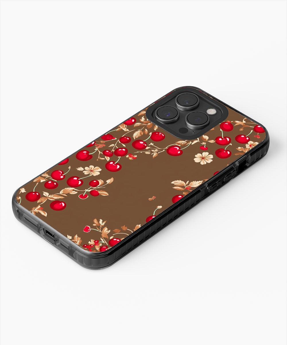 Latest 3rd-Generation Pop Tough Matte Cherries iPhone Case (MagSafe-Compatible)