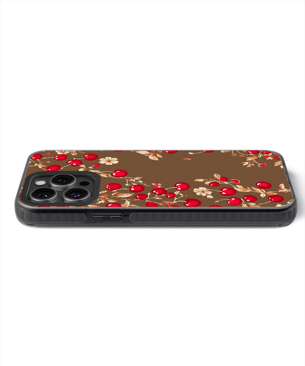 Latest 3rd-Generation Pop Tough Matte Cherries iPhone Case (MagSafe-Compatible)