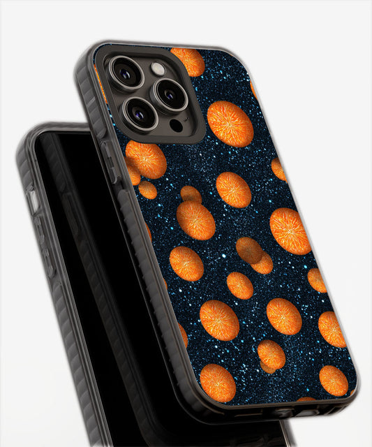 Latest 3rd-Generation Pop Tough Matte Galaxy Orange iPhone Case (MagSafe-Compatible)