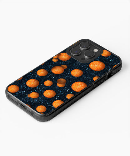 Latest 3rd-Generation Pop Tough Matte Galaxy Orange iPhone Case (MagSafe-Compatible)