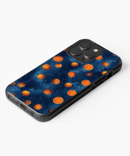 Latest 3rd-Generation Pop Tough Matte Galaxy Orange iPhone Case (MagSafe-Compatible)