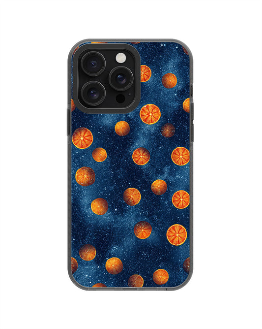 Latest 3rd-Generation Pop Tough Matte Galaxy Orange iPhone Case (MagSafe-Compatible) [Back Cover Only]