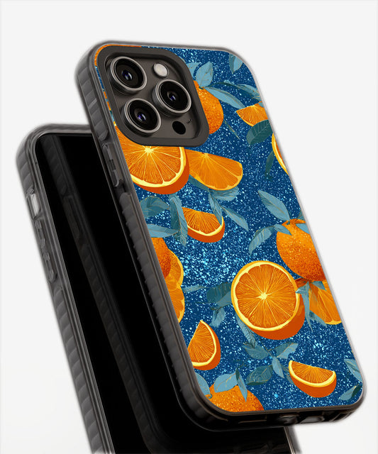 Latest 3rd-Generation Pop Tough Matte Galaxy Orange iPhone Case (MagSafe-Compatible)