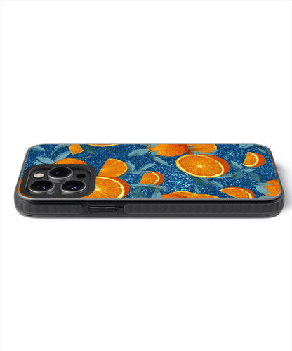 Latest 3rd-Generation Pop Tough Matte Galaxy Orange iPhone Case (MagSafe-Compatible)