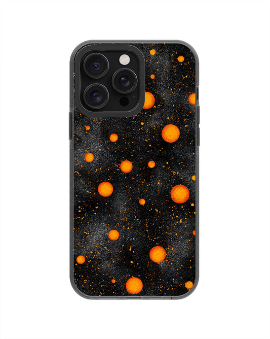 Latest 3rd-Generation Pop Tough Matte Galaxy Orange iPhone Case (MagSafe-Compatible) [Back Cover Only]