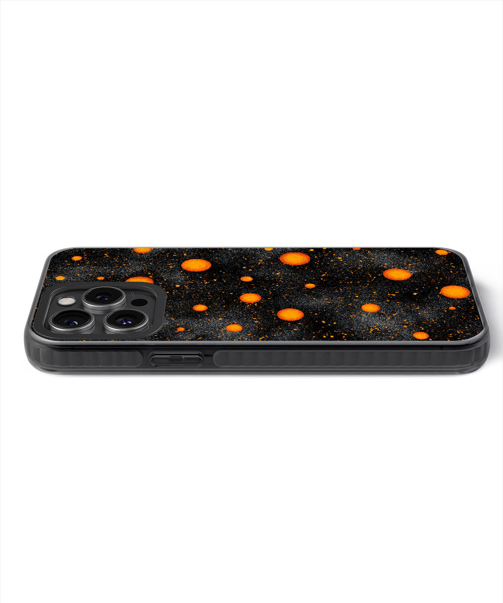 Latest 3rd-Generation Pop Tough Matte Galaxy Orange iPhone Case (MagSafe-Compatible)