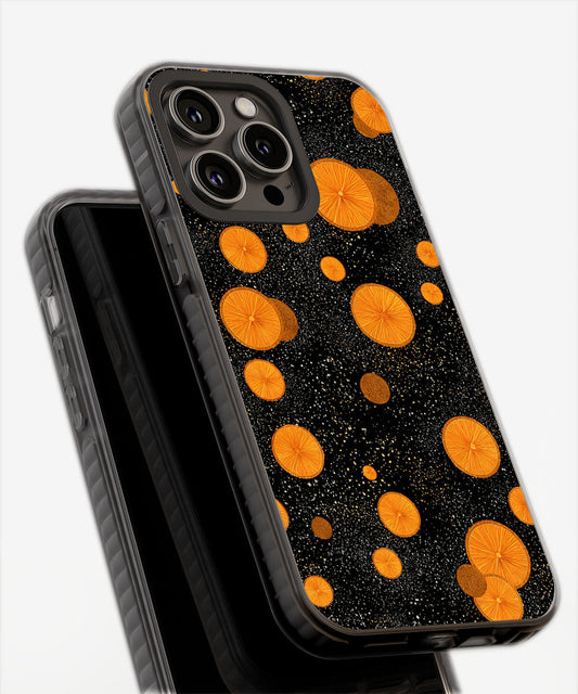 Latest 3rd-Generation Pop Tough Matte Galaxy Orange iPhone Case (MagSafe-Compatible)