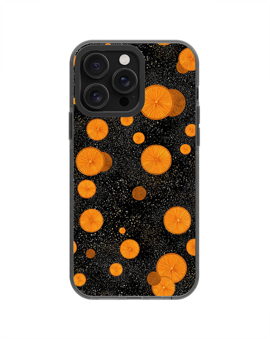 Latest 3rd-Generation Pop Tough Matte Galaxy Orange iPhone Case (MagSafe-Compatible) [Back Cover Only]