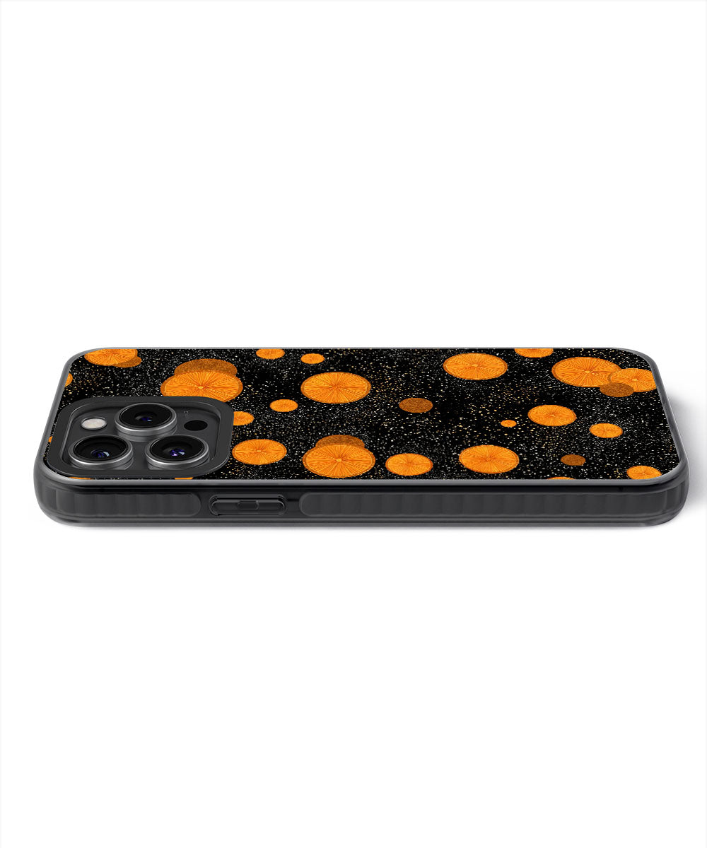 Latest 3rd-Generation Pop Tough Matte Galaxy Orange iPhone Case (MagSafe-Compatible)