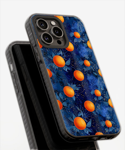 Latest 3rd-Generation Pop Tough Matte Galaxy Orange iPhone Case (MagSafe-Compatible)