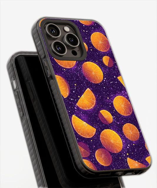 Latest 3rd-Generation Pop Tough Matte Galaxy Orange iPhone Case (MagSafe-Compatible)