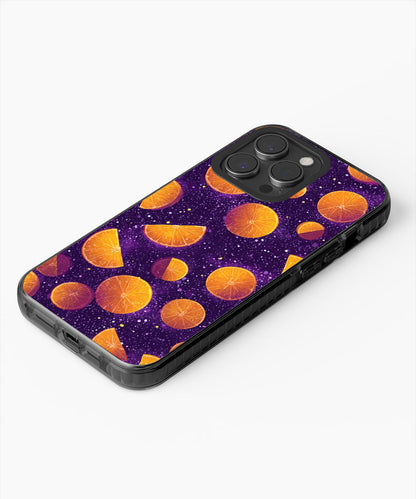 Latest 3rd-Generation Pop Tough Matte Galaxy Orange iPhone Case (MagSafe-Compatible)