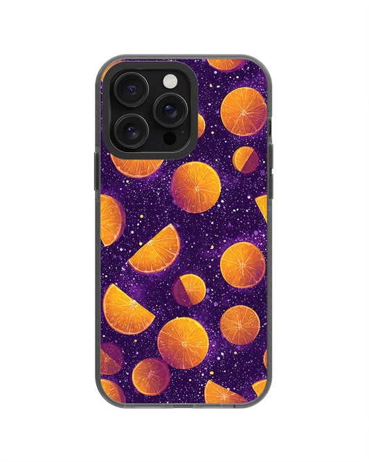 Latest 3rd-Generation Pop Tough Matte Galaxy Orange iPhone Case (MagSafe-Compatible) [Back Cover Only]