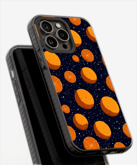 Latest 3rd-Generation Pop Tough Matte Galaxy Orange iPhone Case (MagSafe-Compatible)