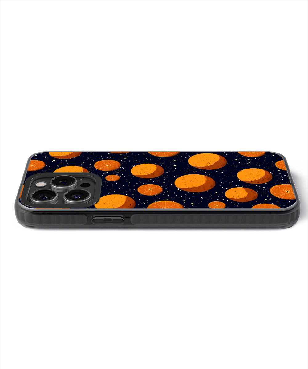 Latest 3rd-Generation Pop Tough Matte Galaxy Orange iPhone Case (MagSafe-Compatible)