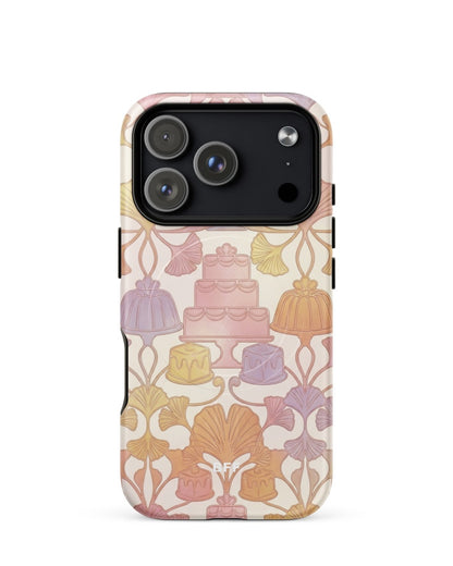 Double-Layer Semi-Handprinted Tough Matte cakes iPhone Case (MagSafe-Compatible)