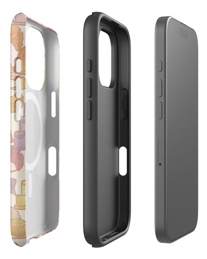 Double-Layer Semi-Handprinted Tough Matte cakes iPhone Case (MagSafe-Compatible)
