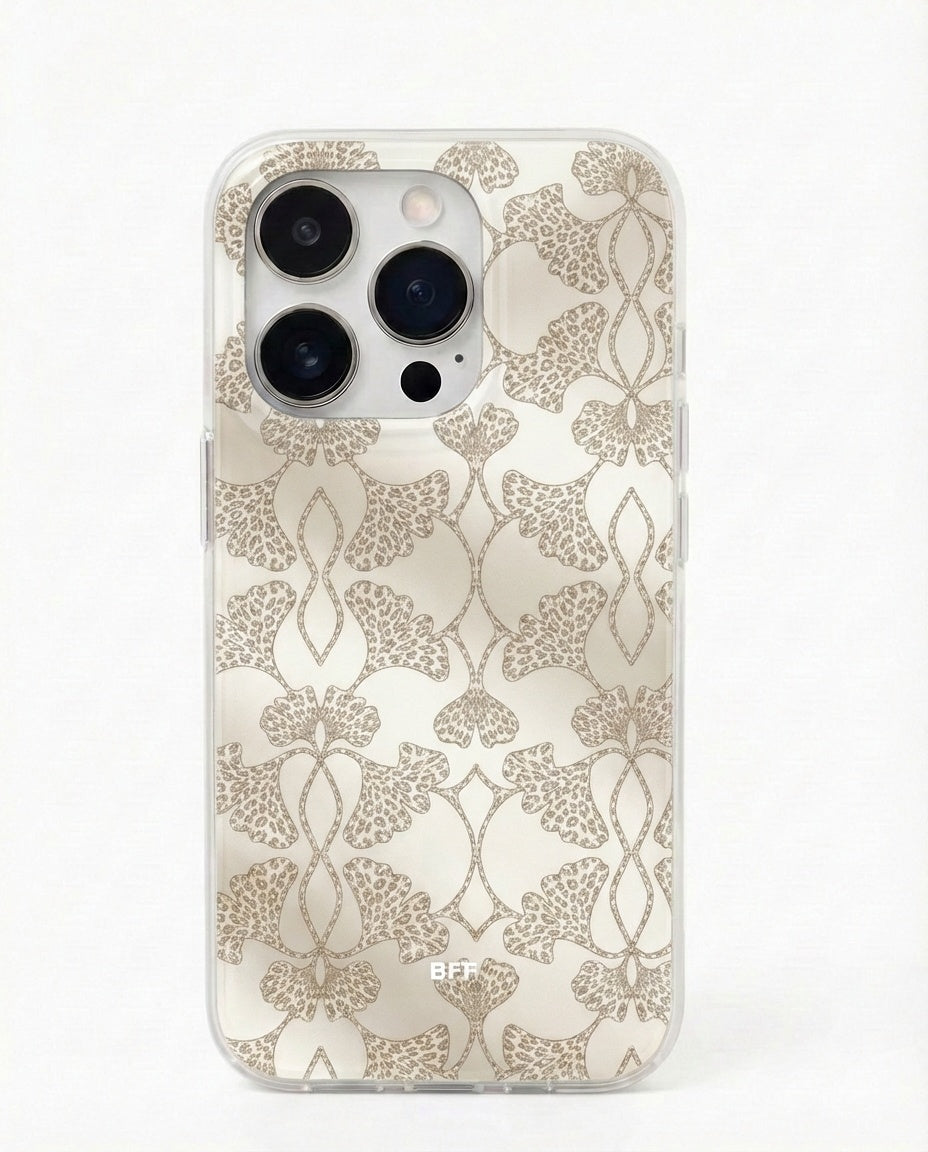 Latest 3rd-Generation Crystal Tough Glossy leopard print iPhone Case (MagSafe-Compatible)